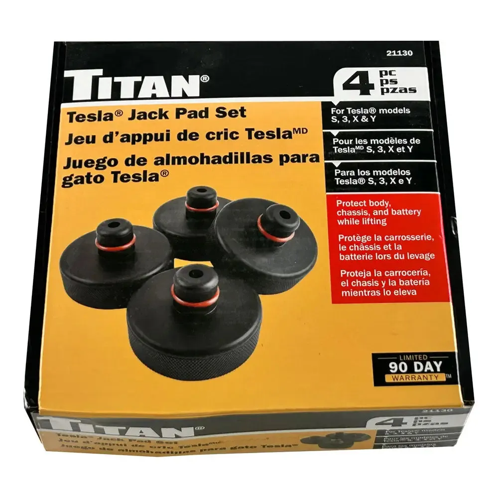 Titan Jack Pad Sets for Tesla Vehicle (4 pc.) - 21130