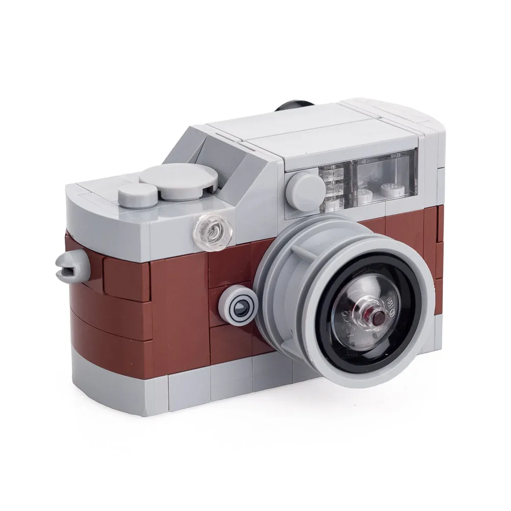 Toy Rangefinder Model Camera - Brown/Gray