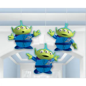 Toy Story 4 Hanging Honeycomb Decorations 3pk