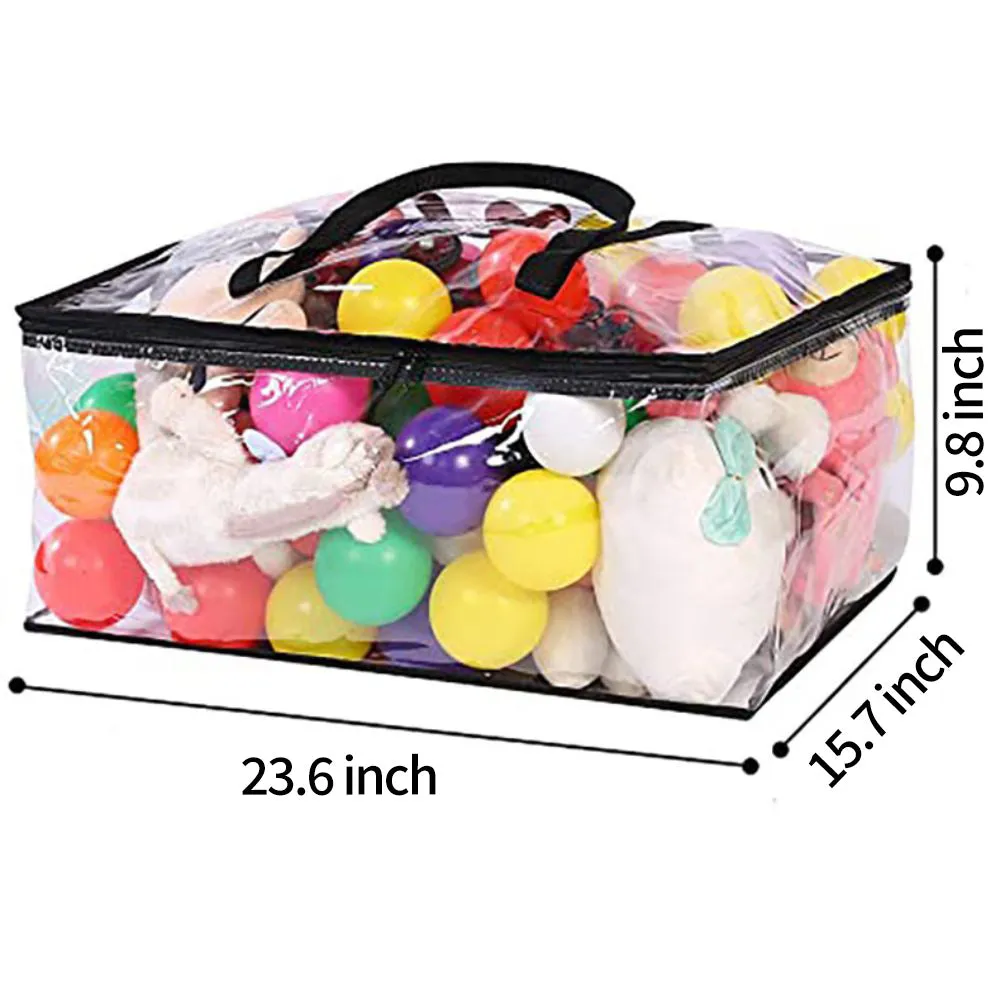 Transparent Clothing Storage Bag (23.6*15.7*9.8 in)