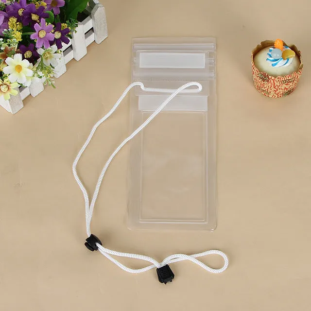 Waterproof Underwater PVC Package Pouch Diving Bags For iPhone Outdoor Mobile Phone Pocket Case For Samsung Xiaomi HTC Huawei