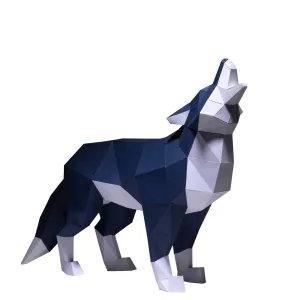 Wolf 3D Papercraft Model