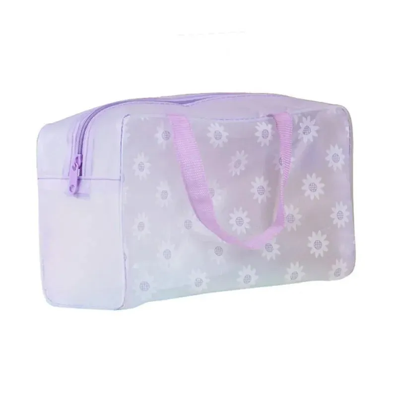 Women's Transparent Waterproof Cosmetic and Toiletry Bags