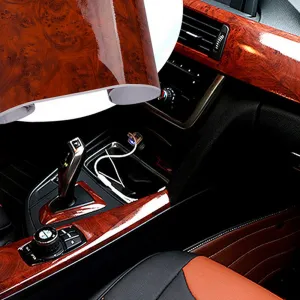 Wood Grain Interior Car Stickers