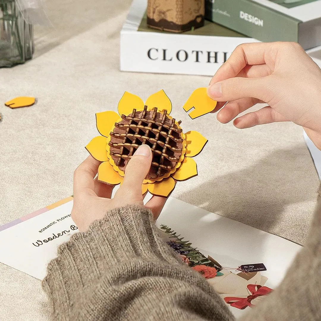 Wooden Flower Bouquet