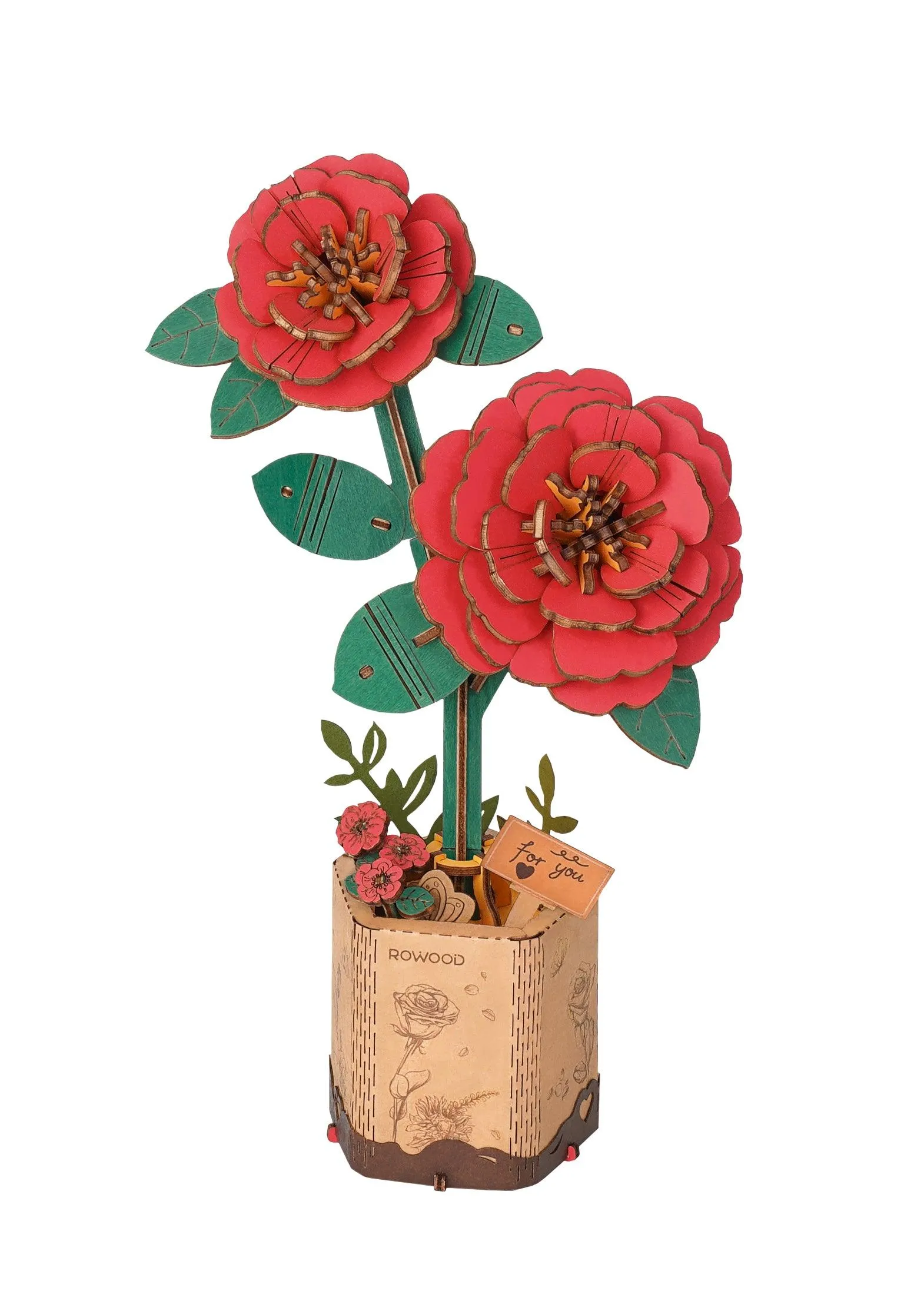 Wooden Flower Bouquet