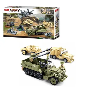 World War 2 Gift Set Building Blocks ( 552 Pieces)