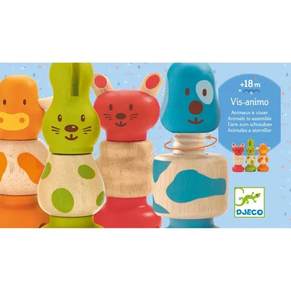 xDjeco Assembly Toy - Animals